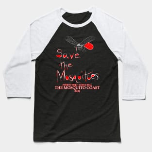 Save the Mosquitoes Graphic Vintage Cute Baseball T-Shirt